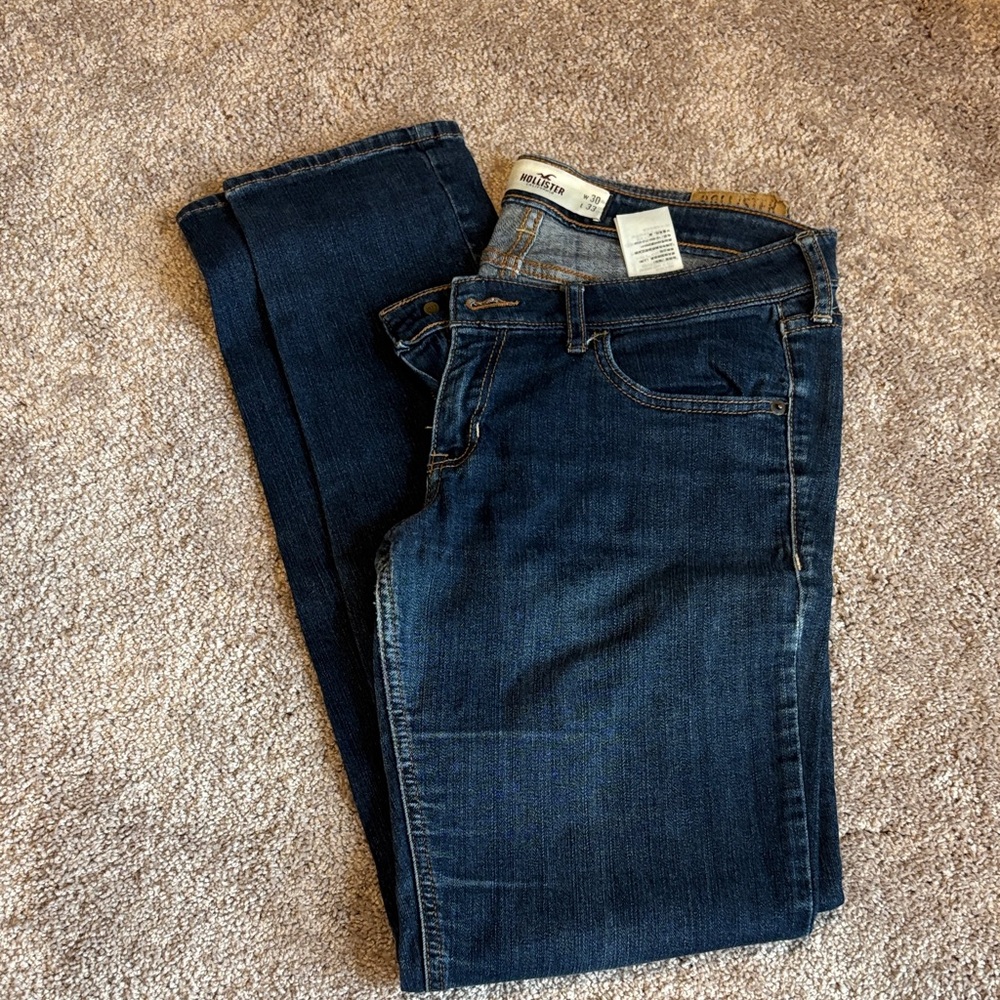 Hollister Dark Indigo Jeans